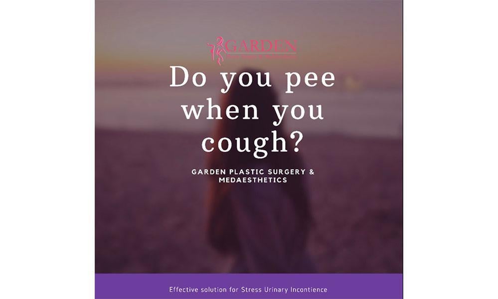 Do you pee when you cough? Garden OBGYN Obstetrics