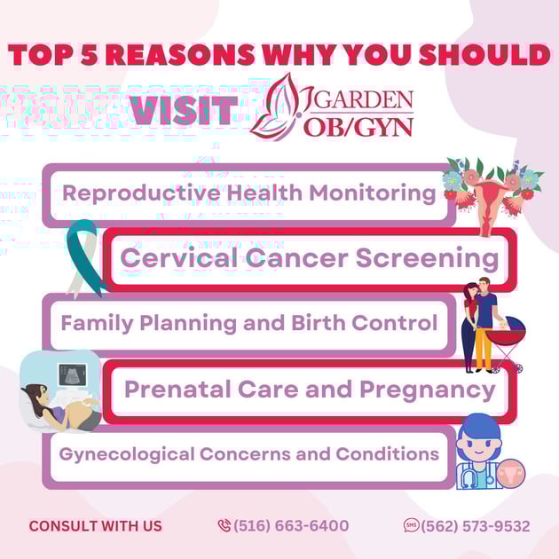 Top 5 Reasons Why You Should Visit Garden OB/GYN: Garden OBGYN: Obstetrics