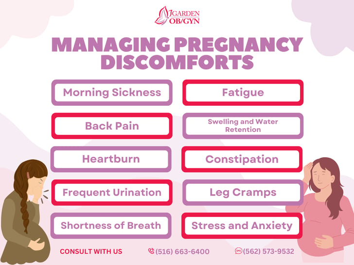 Comfortable Pregnancy: Managing Discomforts