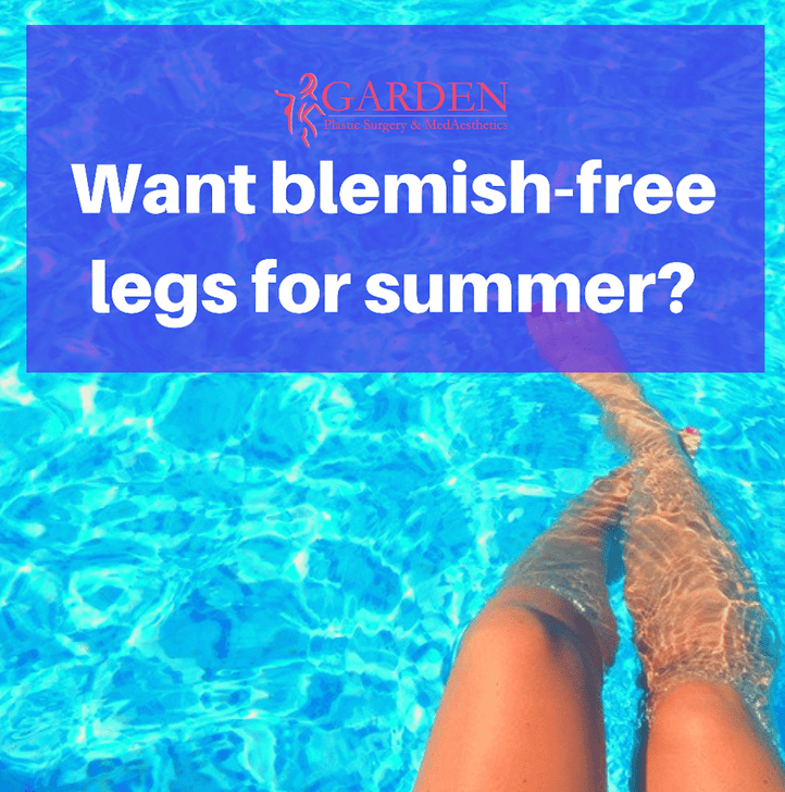 Want blemish-free legs for the summer? 