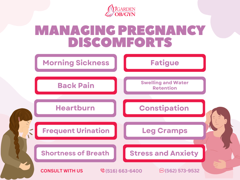 Comfortable Pregnancy: Managing Discomforts
