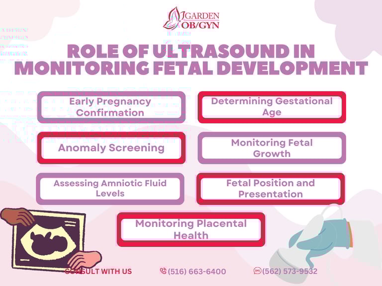 Role of Ultrasound in Monitoring Fetal Development