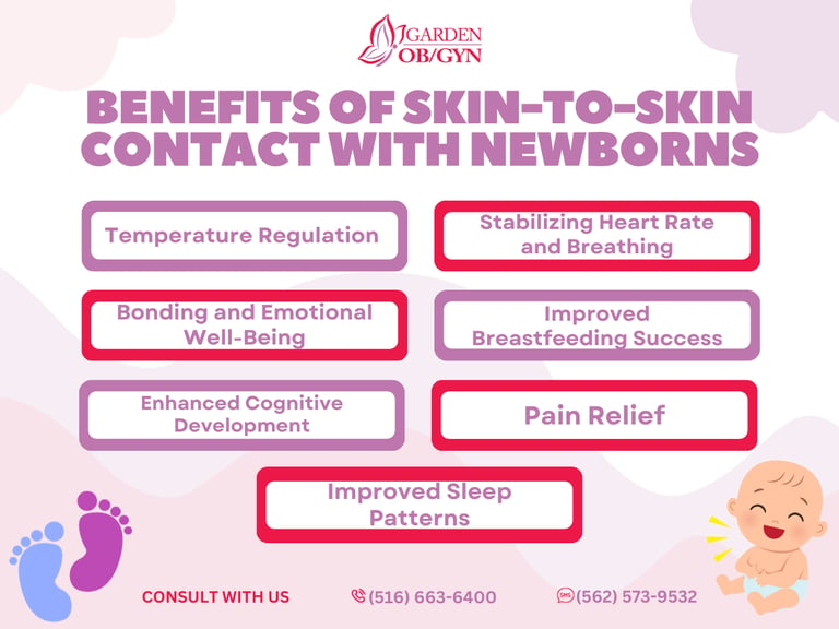 Benefits of Skin to Skin Contact with Newborns