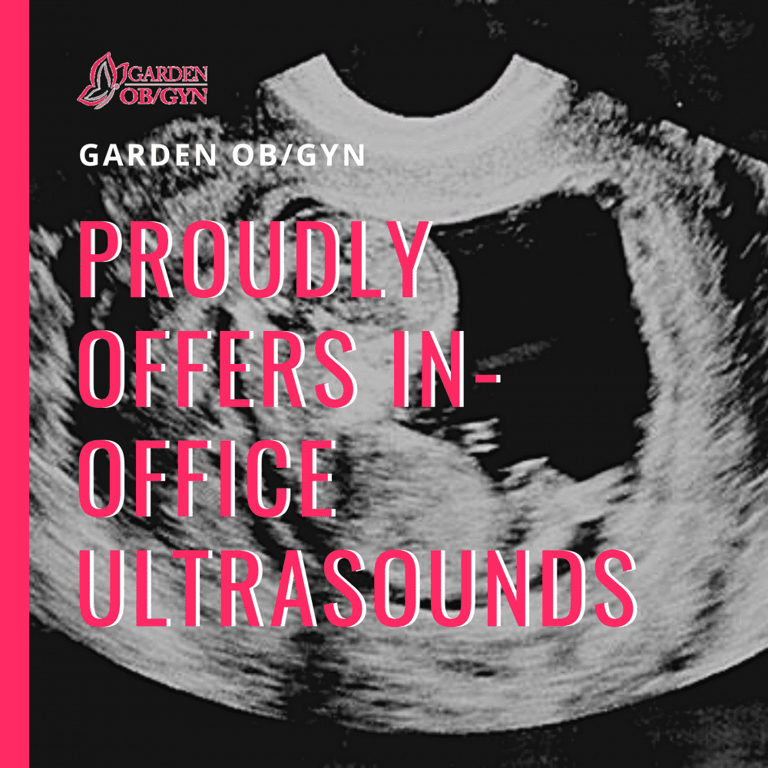We offer in-house sonograms! 