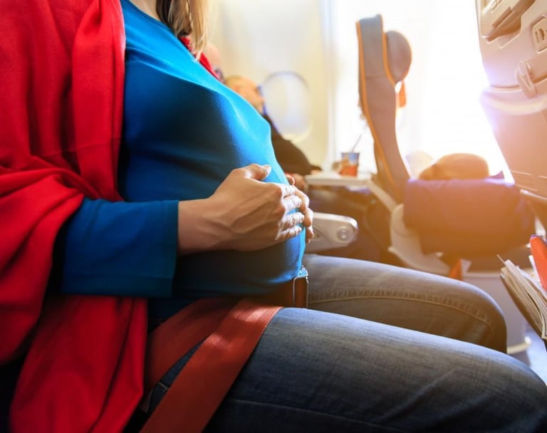 Transatlantic Air Travel in the Third Trimester of Pregnancy: Does It Affect the Fetus? 