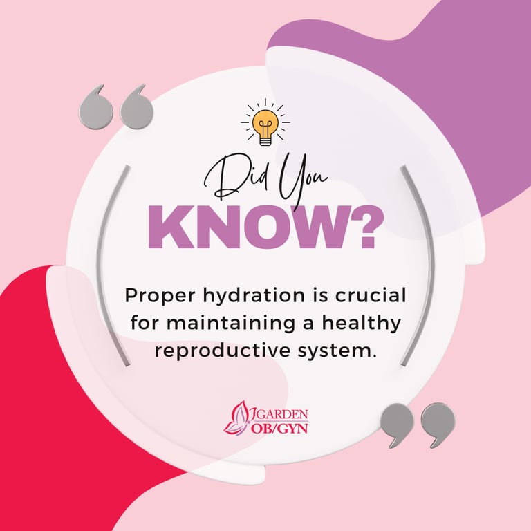 Importance of Hydration for Reproductive Health