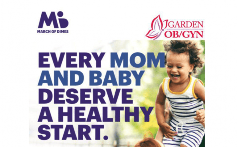 Help Fight Prevent Premature Births With March Of Dimes & Garden OB/GYN