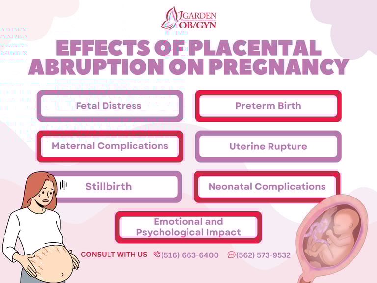 Effects of Placental Abruption on Pregnancy